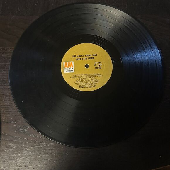 HERB ALPERT TIJUANA BRASS - South of the Border LP Vinyl Record - No Case - Picture 1 of 3